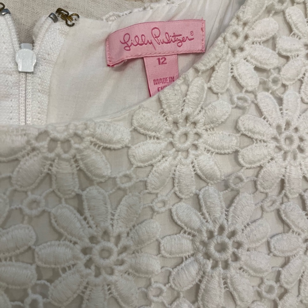 White Lilly Pulitzer dress